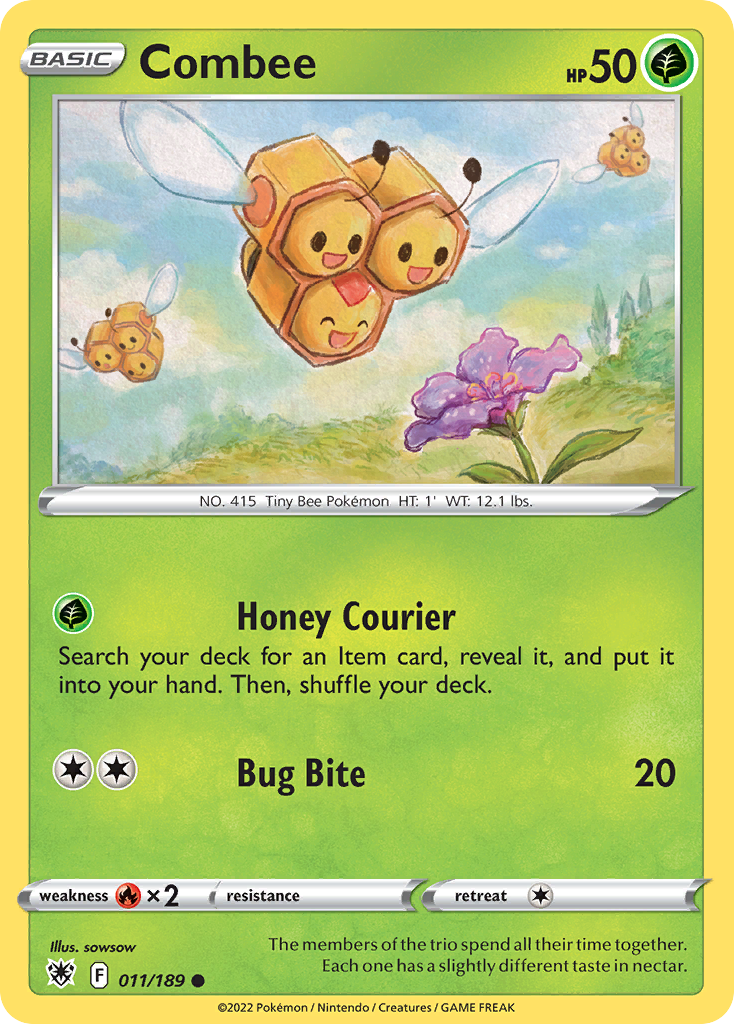 Combee - 011/189 - - ASTRAL RADIANCE - Pokemon - Common | AA89-2