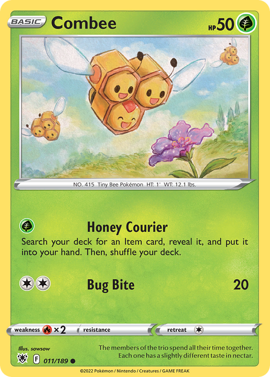Combee - 011/189 - - ASTRAL RADIANCE - Pokemon - Common | AA90-7