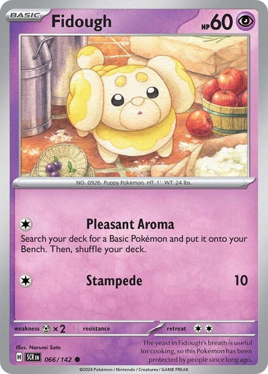 Fidough - 66/142 - - STELLAR CROWN - Pokemon - Common | AA05-57