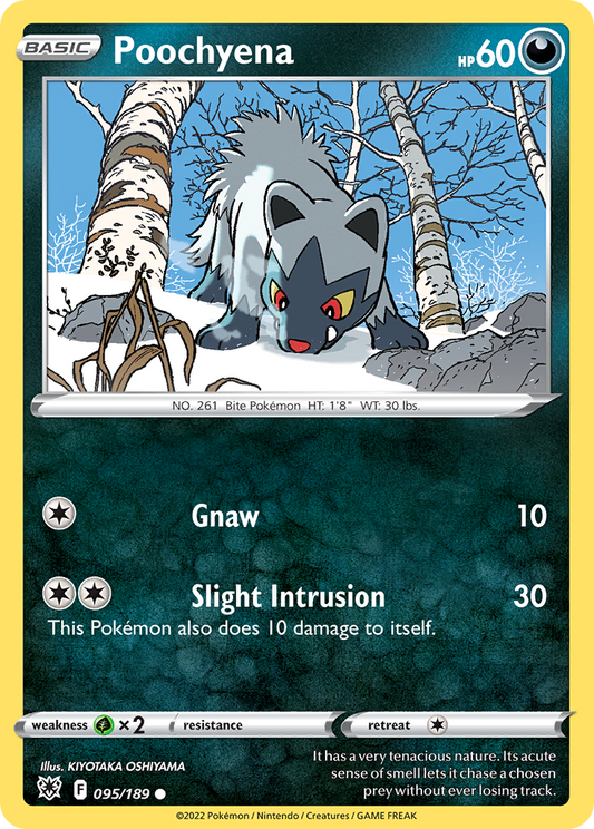 Poochyena - 095/189 - - ASTRAL RADIANCE - Pokemon - Common | AA89-22