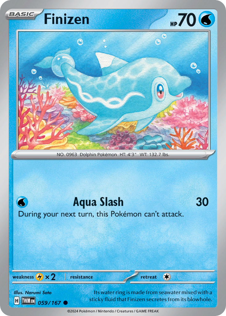 Finizen - 059/167 - - TWILIGHT MASQUERADE - Pokemon - Common | AA79-21