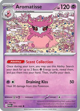 Aromatisse - 036/088 - - PERFECT ORDER - Pokemon - Uncommon | AA02-82