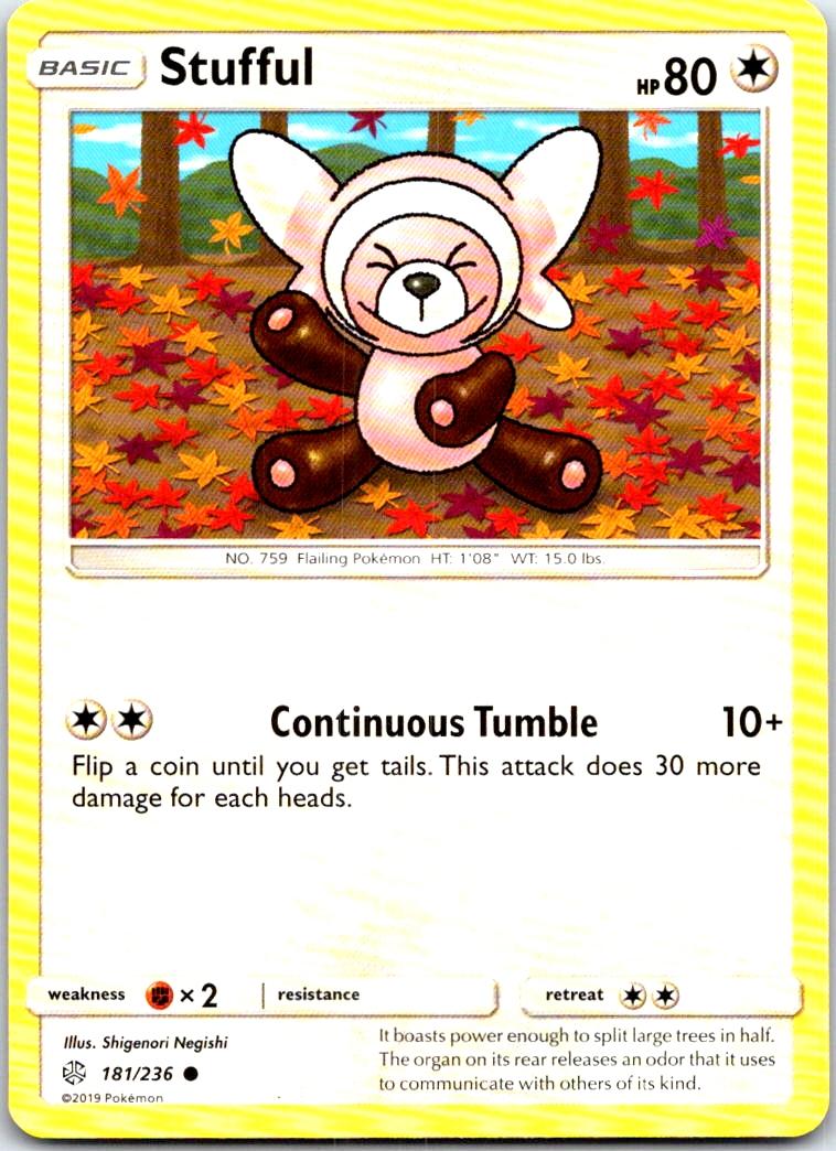 Stufful - 181/236 - - COSMIC ECLIPSE - Pokemon - Common | AB65-50