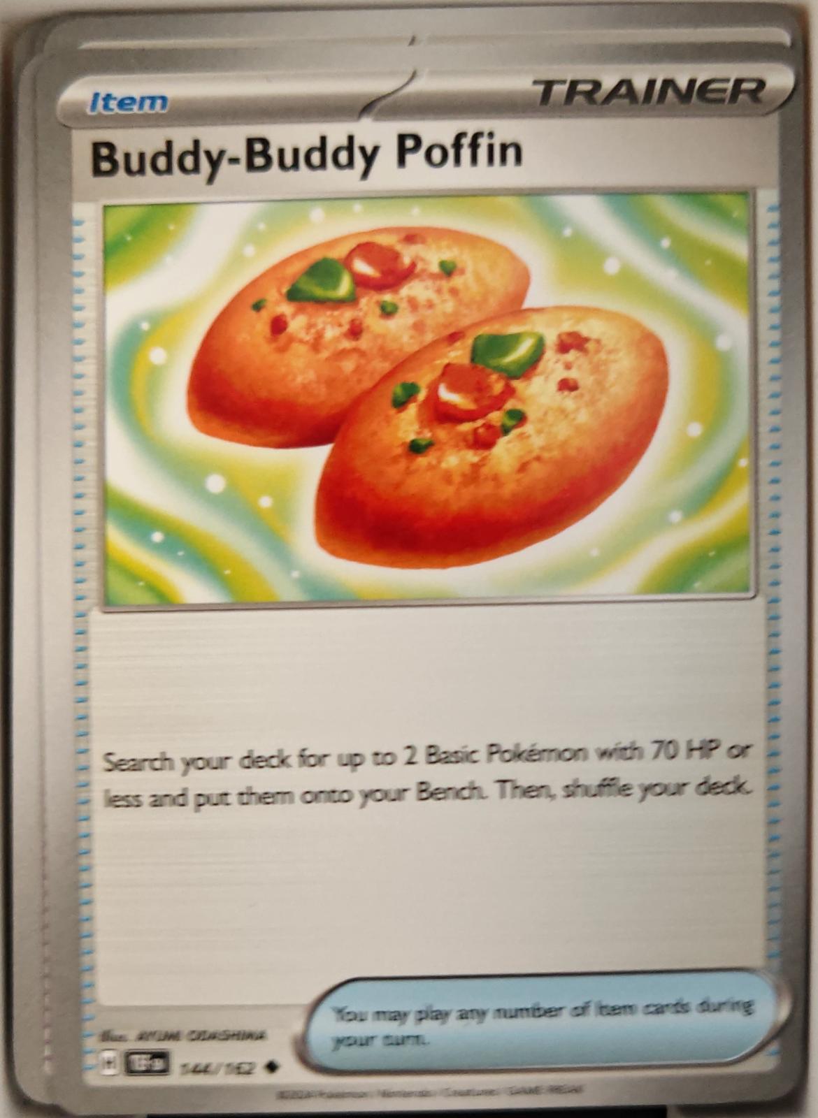 Buddy-Buddy Poffin - 144/162 - - TEMPORAL FORCES - Pokemon - Uncommon | AA29-24