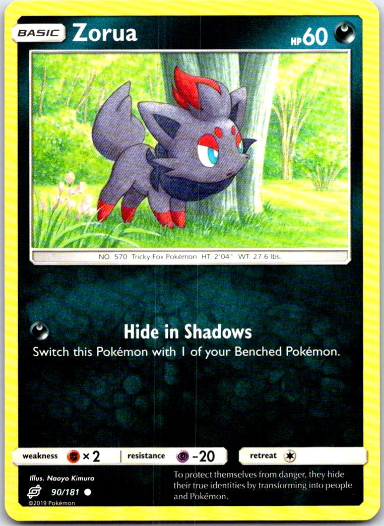 Zorua - 90/181 - - TEAM UP - Pokemon - Common | AB64-50