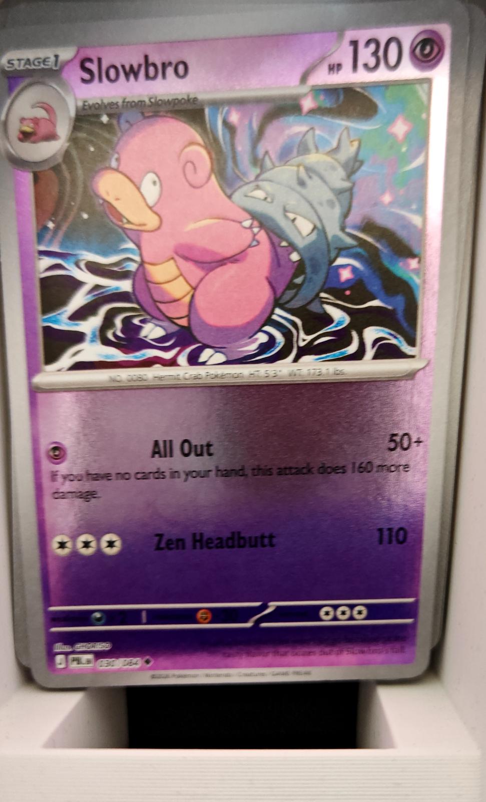 Slowbro - 030/084 - Reverse Holo - PITCH BLACK - Pokemon - Uncommon | AA14-79