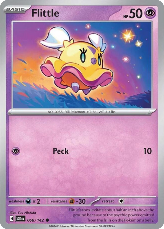 Flittle - 68/142 - Reverse Holo - STELLAR CROWN - Pokemon - Common | AA04-46