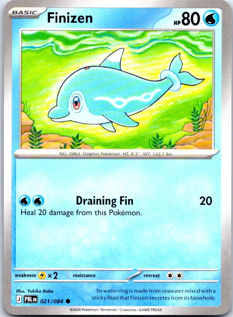 Finizen - 021/084 - - PITCH BLACK - Pokemon - Common | AB26-38