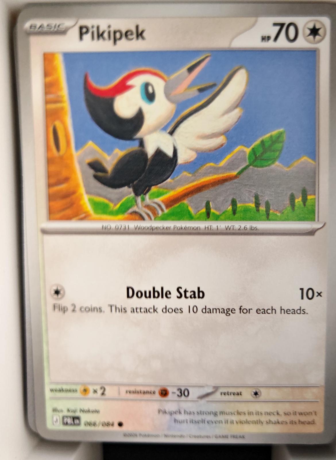 Pikipek - 066/084 - - PITCH BLACK - Pokemon - Common | AA28-99