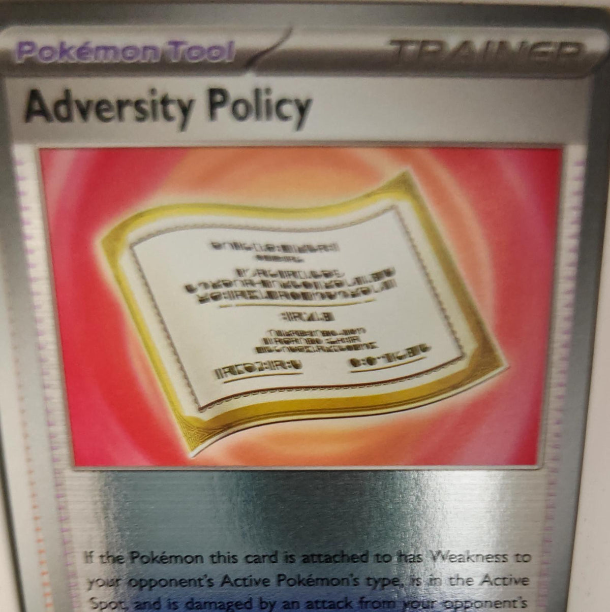 Adversity Policy - 074/086 - Reverse Holo - CHAOS RISING - Pokemon - | AA20-58
