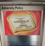 Adversity Policy - 074/086 - Reverse Holo - CHAOS RISING - Pokemon - | AA20-58