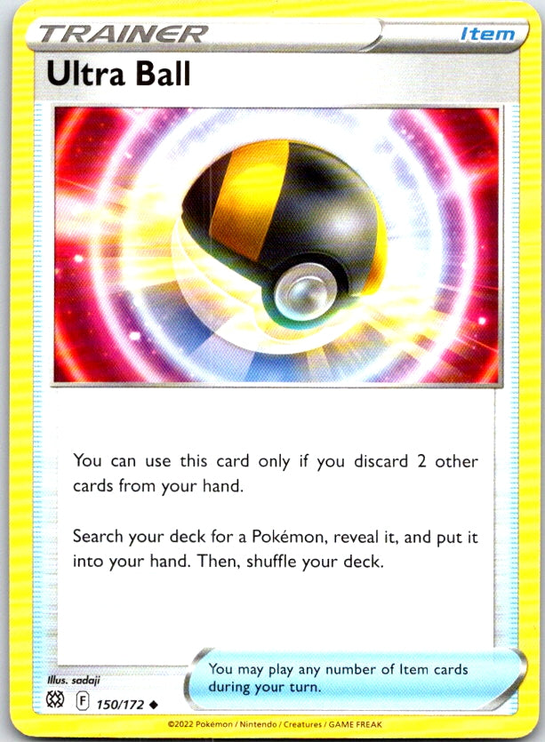 Ultra Ball - 150/172 - - BRILLIANT STARS - Pokemon - Uncommon | AC22-20