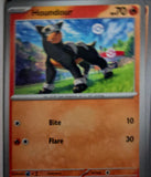 Houndour - 033/198 - - SCARLET & VIOLET - Pokemon - Common | AA48-25