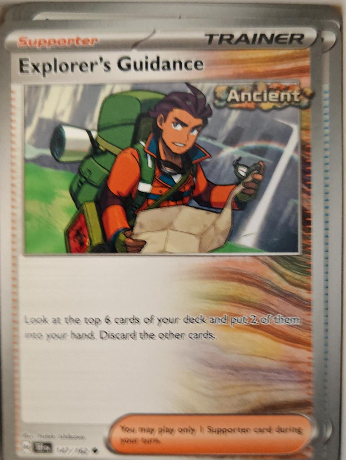 Explorer's Guidance - 147/162 - - TEMPORAL FORCES - Pokemon - Uncommon | AA29-21
