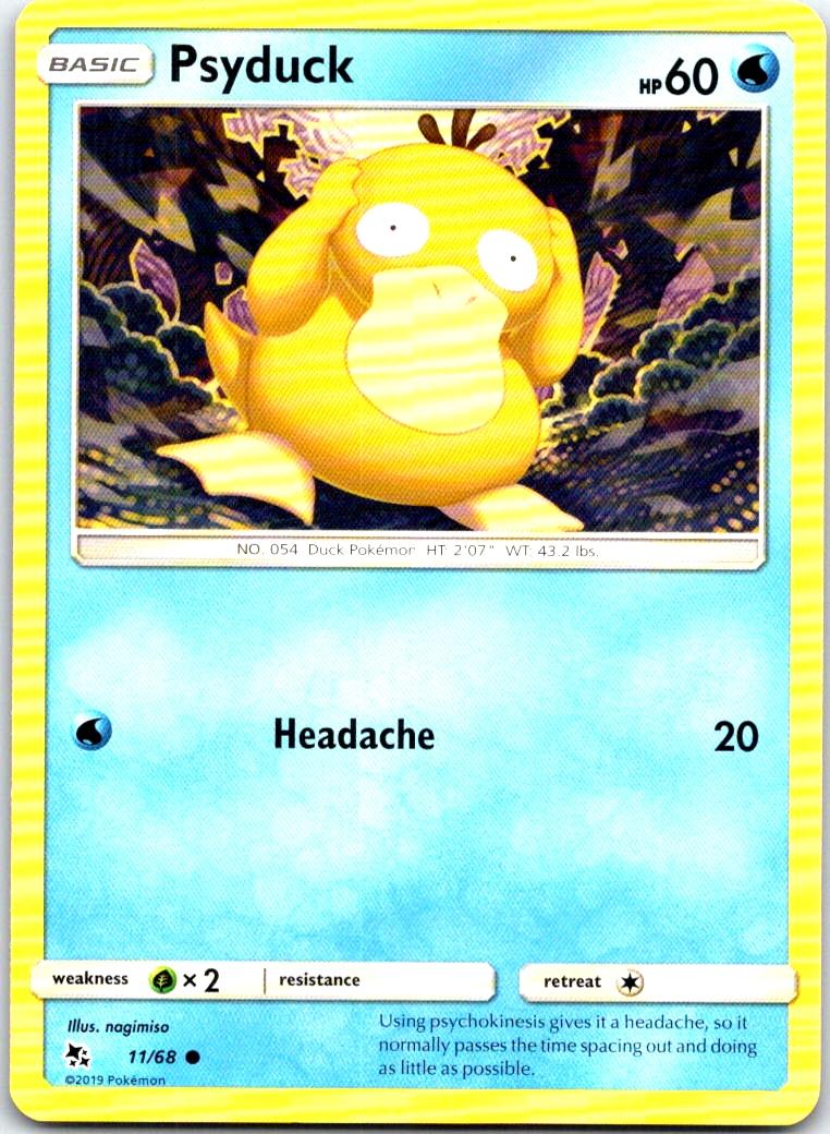 Psyduck - 11/68 - - HIDDEN FATES - Pokemon - Common | AB20-11