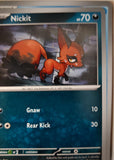 Nickit - 053/084 - - PITCH BLACK - Pokemon - Common | AA17-64
