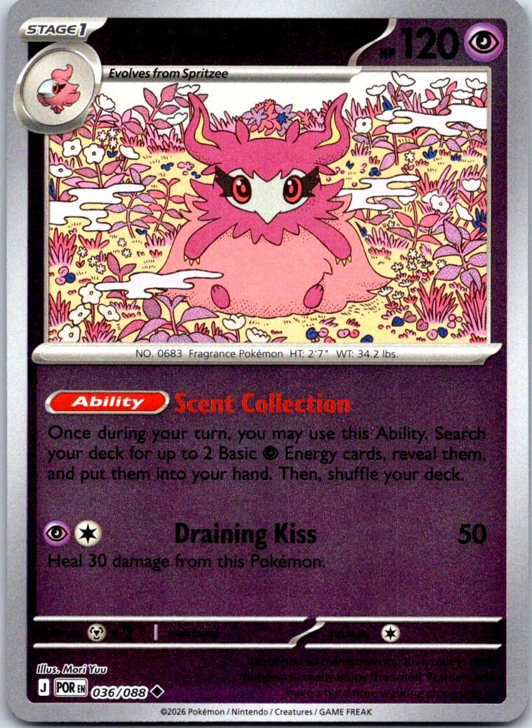 Aromatisse - 036/088 - Reverse Holo - PERFECT ORDER - Pokemon - | AB03-3