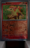 Ponyta - 077/165 - Reverse Holo - 151 - Pokemon - Common | AA61-4
