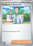 Professor's Research [Professor Elm] - 123/131 - Reverse Holo - PRISMATIC EVOLUTIONS - Pokemon - | AA13-83