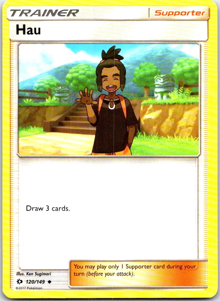 Hau - 120/149 - - SM BASE SET - Pokemon - Uncommon | AB63-47