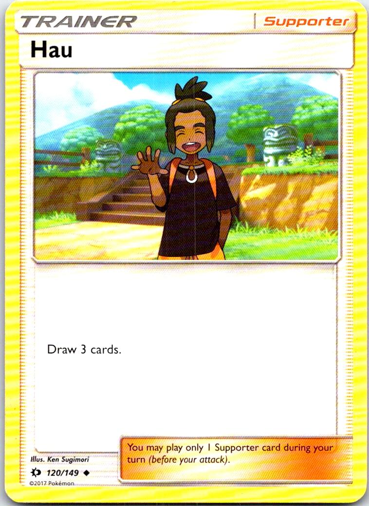 Hau - 120/149 - - SM BASE SET - Pokemon - Uncommon | AB63-49
