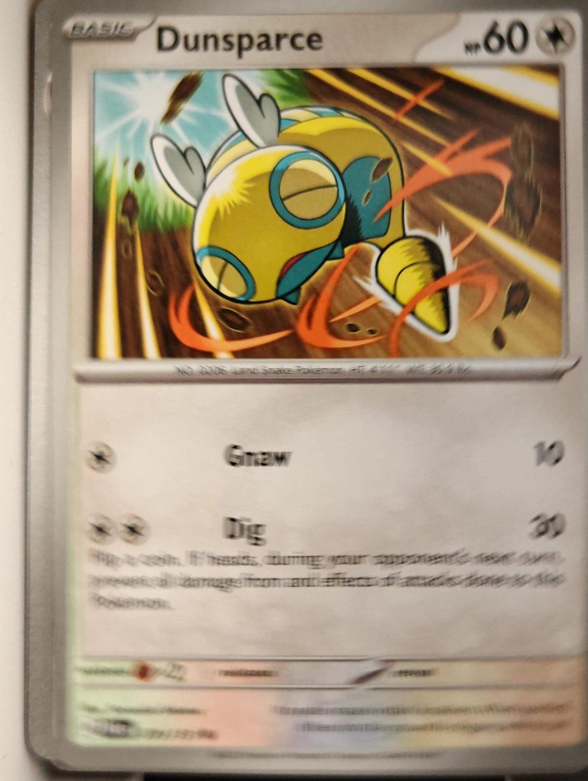 Dunsparce - 079/131 - - PRISMATIC EVOLUTIONS - Pokemon - Common | AA27-48