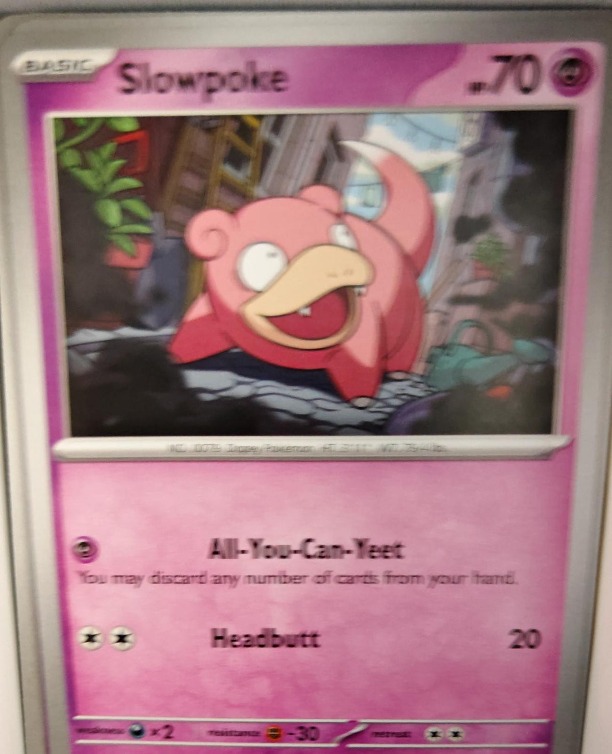 Slowpoke - 029/084 - - PITCH BLACK - Pokemon - Common | AA36-86