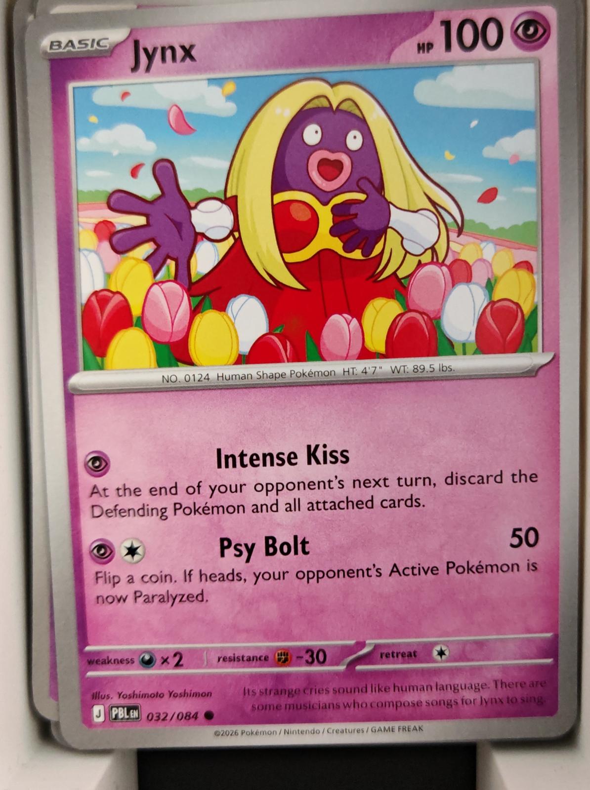 Jynx - 032/084 - - PITCH BLACK - Pokemon - Common | AA28-43