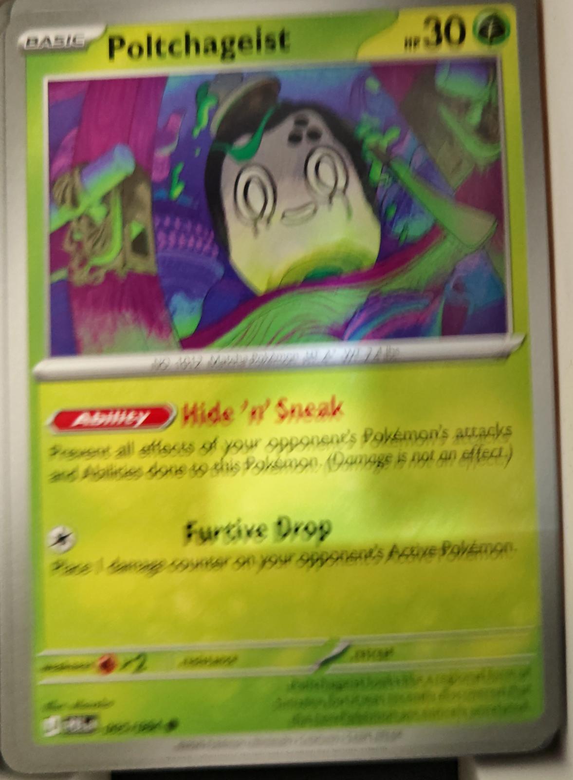 Poltchageist - 005/084 - - PITCH BLACK - Pokemon - Common | AA18-61