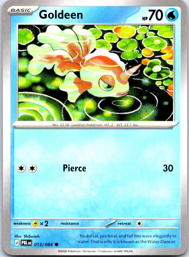 Goldeen - 013/084 - - PITCH BLACK - Pokemon - Common | AC14-42