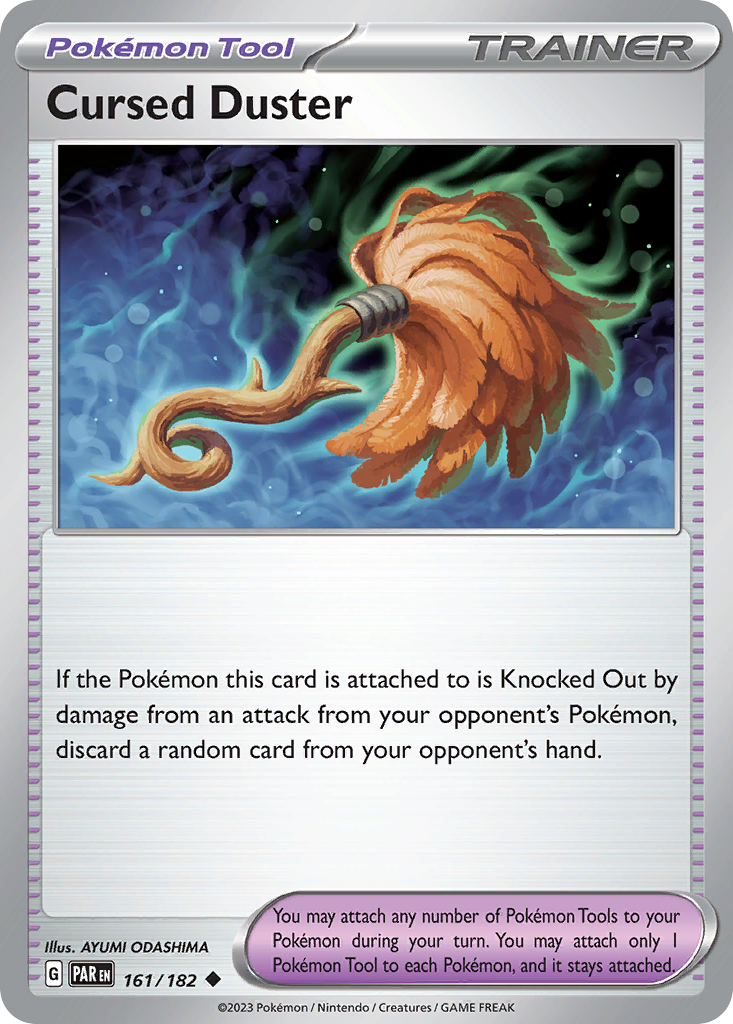 Cursed Duster - 161/182 - - PARADOX RIFT - Pokemon - Uncommon | AA41-89