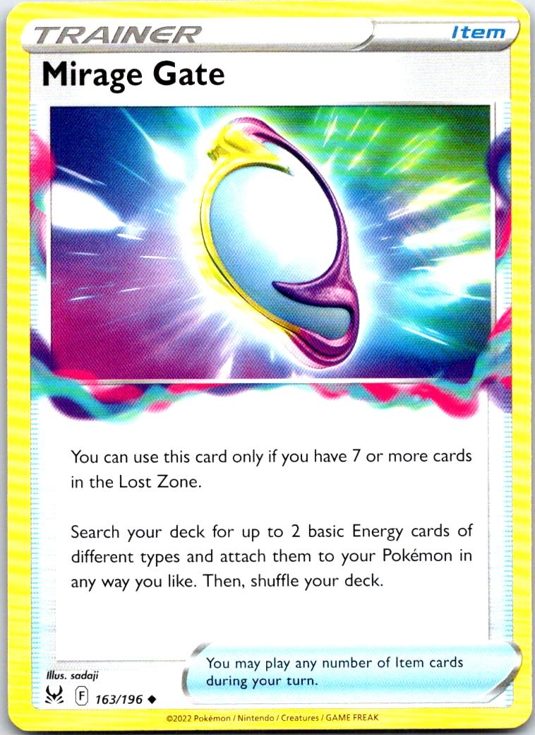 Mirage Gate - 163/196 - - LOST ORIGIN - Pokemon - Uncommon | AB25-47