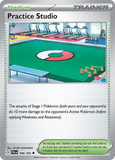 Practice Studio - 186/193 - - PALDEA EVOLVED - Pokemon - Uncommon | AA44-94