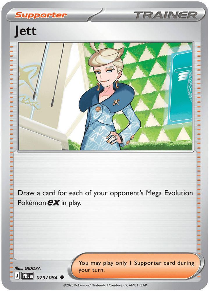 Jett - 079/084 - - PITCH BLACK - Pokemon - Uncommon | AA15-70