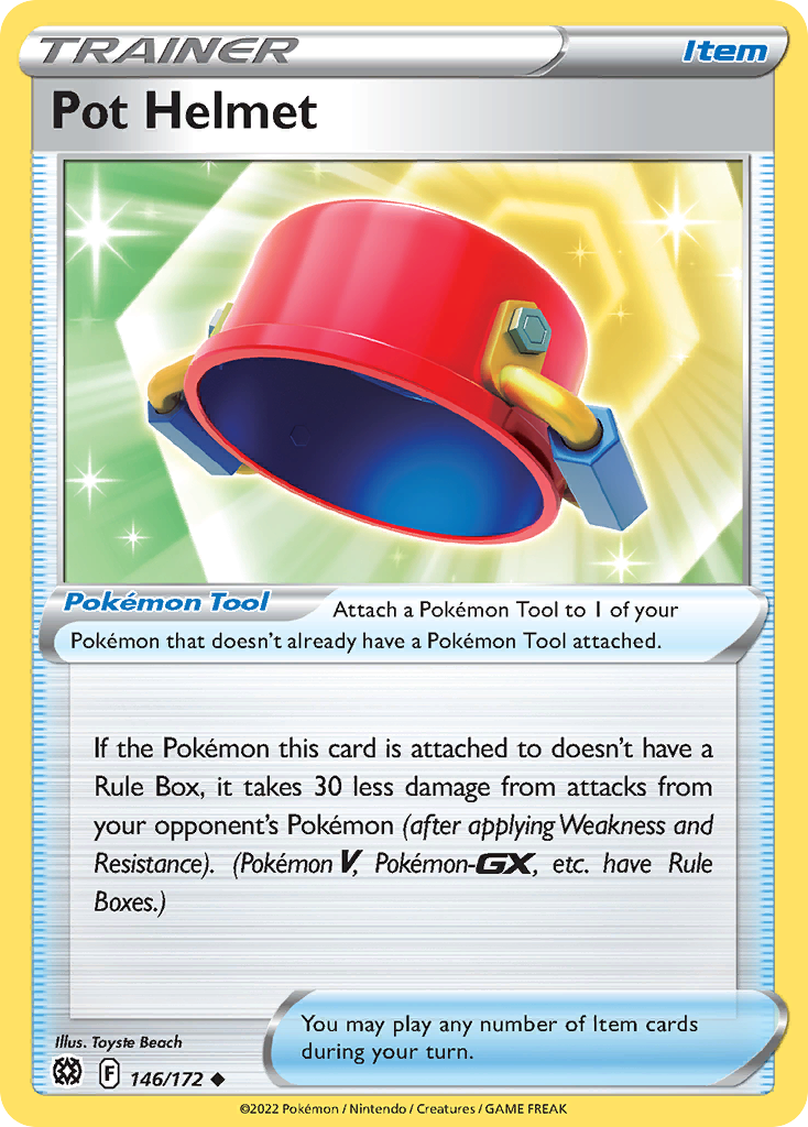 Pot Helmet - 146/172 - - BRILLIANT STARS - Pokemon - Uncommon | AA70-34