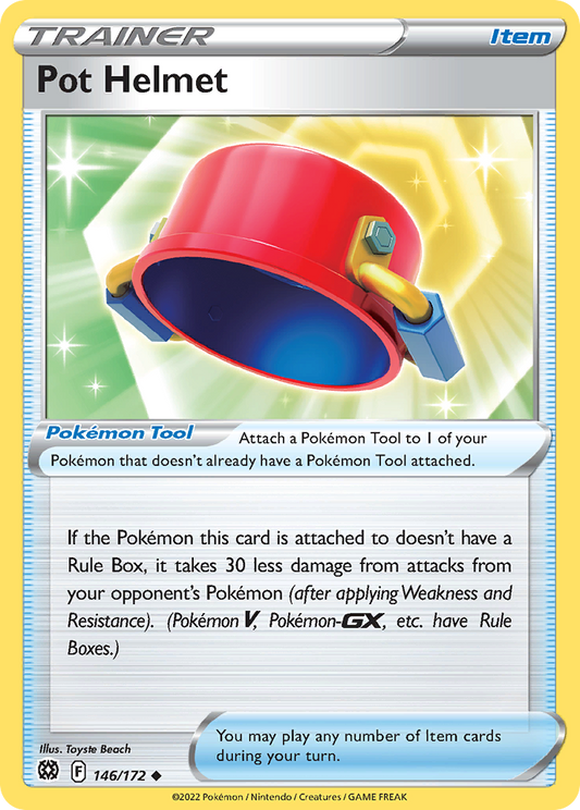 Pot Helmet - 146/172 - - BRILLIANT STARS - Pokemon - Uncommon | AA70-34