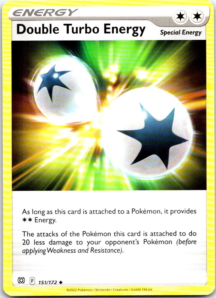 Double Turbo Energy - 151/172 - - BRILLIANT STARS - Pokemon - Uncommon | AB15-37