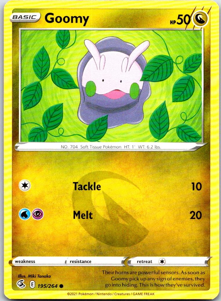 Goomy - 195/264 - - FUSION STRIKE - Pokemon - Common | AB11-13