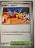 Festival Grounds - 108/131 - - PRISMATIC EVOLUTIONS - Pokemon - | AA29-26
