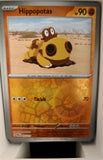 Hippopotas - 052/131 - Reverse Holo - PRISMATIC EVOLUTIONS - Pokemon - | AA26-99