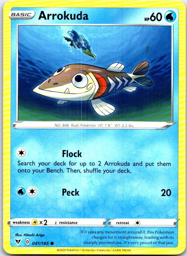 Arrokuda - 041/185 - - VIVID VOLTAGE - Pokemon - Common | AB98-37