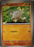 Mankey - 042/084 - - PITCH BLACK - Pokemon - Common | AA16-21