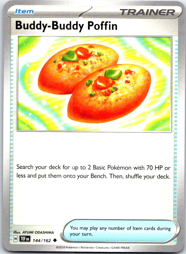 Buddy-Buddy Poffin - 144/162 - - TEMPORAL FORCES - Pokemon - Uncommon | AC23-36