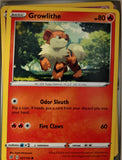 Growlithe - 027/192 - - REBEL CLASH - Pokemon - Common | AA12-17
