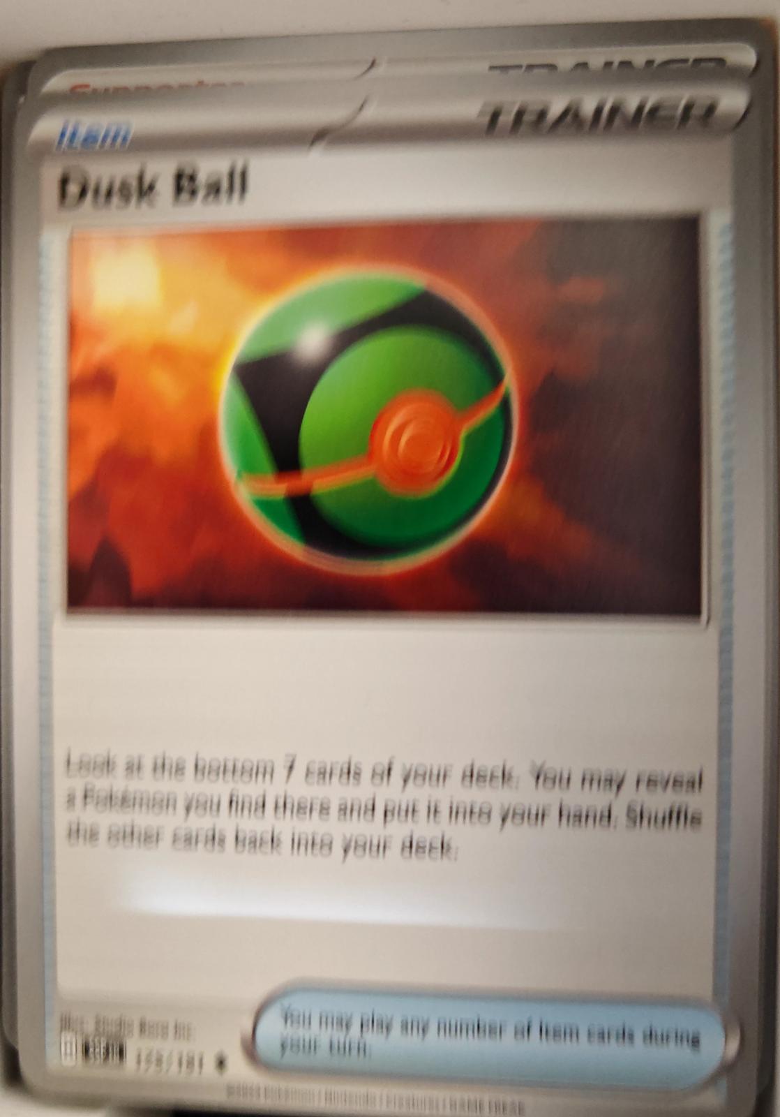 Dusk Ball - 175/191 - - SURGING SPARKS - Pokemon - Uncommon | AA20-93