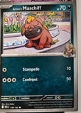Arven's Maschiff - 138/182 - - DESTINED RIVALS - Pokemon - Common | AA12-14