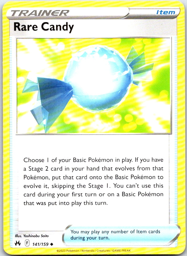 Rare Candy - 141/159 - - CROWN ZENITH - Pokemon - Uncommon | AC20-47