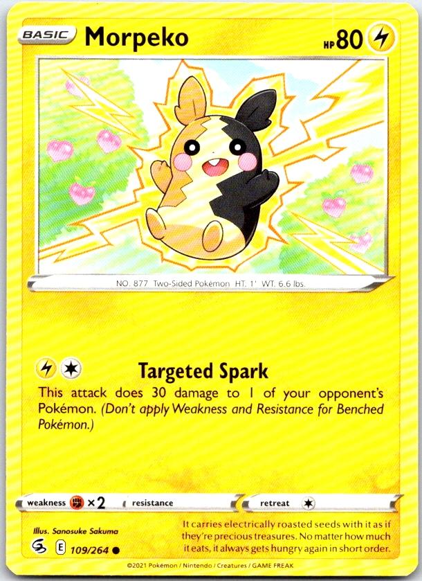 Morpeko - 109/264 - - FUSION STRIKE - Pokemon - Common | AC10-35