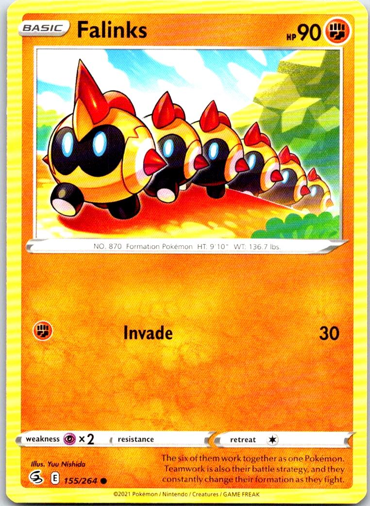 Falinks - 155/264 - - FUSION STRIKE - Pokemon - Common | AB34-40