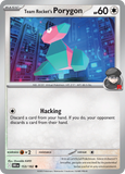 Team Rocket's Porygon - 153/182 - - DESTINED RIVALS - Pokemon - Common | AA38-89
